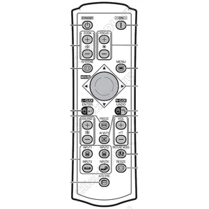 Пульт Sharp RRMCGA342WJSA для проектора Sharp