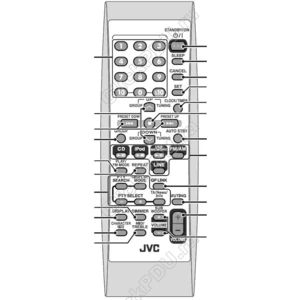 Пульт JVC RM-SDHA3BR для музыкального центра JVC