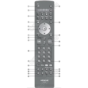 Пульт Hitachi CLE-979 для телевизора Hitachi
