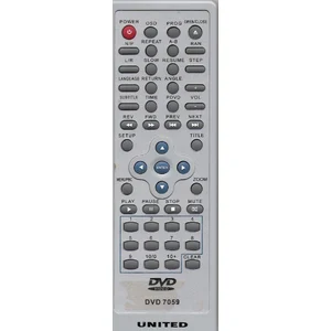 Пульт United DVD-7059 для DVD плеера United