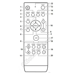 Пульт BenQ PB8253 / PB8263 оригинальный