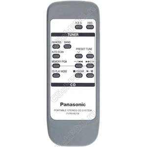 Пульт Panasonic EUR648258 (RX-D15) для музыкального центра Panasonic