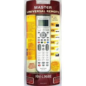 Универсальный пульт Master RM-L968E серебро