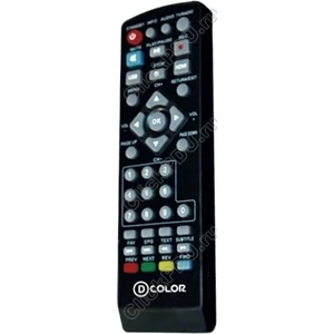 Пульт D-Color DC710HD для DVB-T2 ресивера
