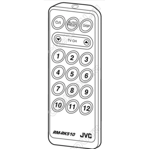 Пульт JVC RM-RK510 оригинальный