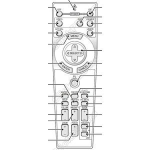 Пульт NEC 7N900363 (MT1065/MT1060/MT860) для проектора NEC