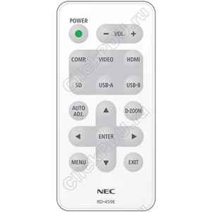 Пульт NEC RD-459E (L102W) оригинальный