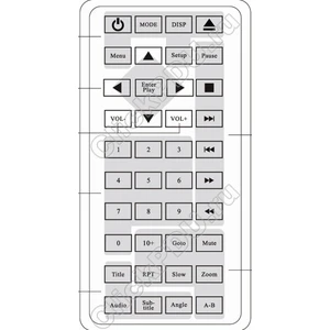 Пульт Prology DVD-550HD оригинальный