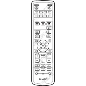 Пульт Sharp GA999WJSA (XV-Z30000) оригинальный