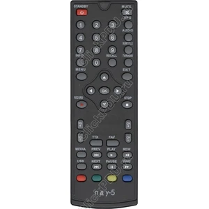 Пульт Doffler DVB-T2M01, DVB-T2M02 для DVB-T2 ресивера