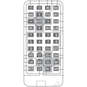 Пульт Mystery MFF-6501DS оригинальный