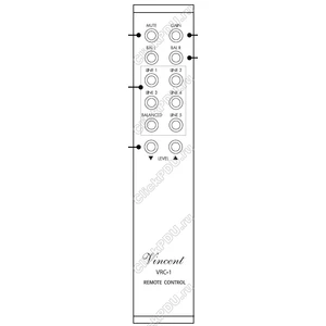 Пульт VINCENT VCR-1 для AV-ресивера VINCENT