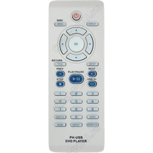 Пульт Philips RC-2013 USB DVD PLAYER оригинальный
