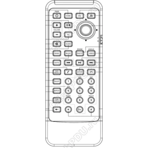 Пульт Prology MDN-2660T для автомагнитолы Prology