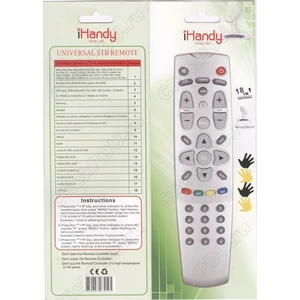 Пульт Huayu IHANDY DVB-181 для DRE-5000 универсальный