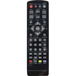 Пульт Digifors HD-50, HD-70 для DVB-T2 ресивера