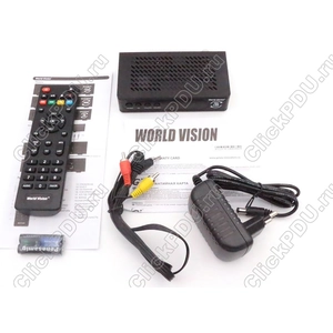 Пульт World Vision Ресивер World Vision T64 LAN для DVB-T2 ресивера