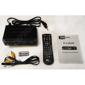 Пульт Вымпел РЕСИВЕР DVB-T2 B-138HD для DVB-T2 ресивера