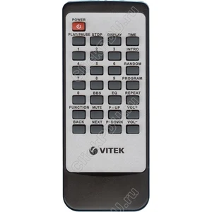 Пульт Vitek AUX INTRO для музыкального центра Vitek