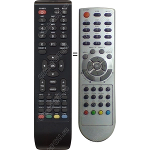 Пульт Kreolz LT-221W для телевизора Kreolz