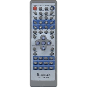 Пульт Huayu dvd D-1245 vkp для DVD плеера Bimatek