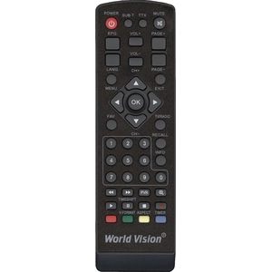 Пульт World Vision WV T34 для DVB-T2 ресивера