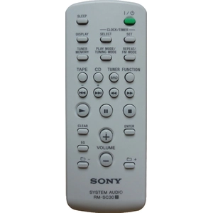 Пульт Sony RM-SC30 (HCD-NEZ30) для музыкального центра Sony