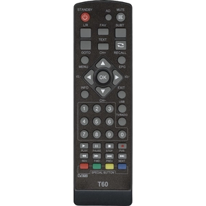 Пульт Huayu T60, T40 для DVB-T2 ресивера