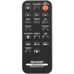 Пульт Sharp RRMCGA342AWSA для саундбара Sharp