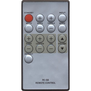 Пульт Huayu RC-58 (RC58) для аудиосистемы BBK