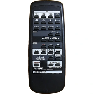 Пульт Sharp RRMCG0100AWSA для музыкального центра Sharp