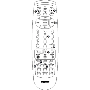 Пульт Boston Acoustics DigitalTheater 6000 для домашнего кинотеатра Boston Acoustics