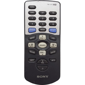 Пульт Sony RM-X116 (XR-CA800) для автомагнитолы Sony