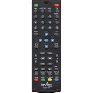 Пульт EnVizen T2HD401 для DVB-T2 ресивера