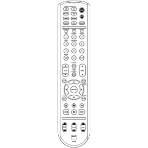 Пульт Nad HTR6 для ресивера Nad