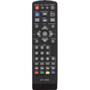 Пульт Huayu DT-1002 /MMP-80DT / MMP-76DT2 для DVB-T2 ресивера