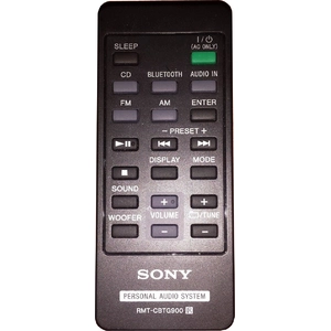 Пульт Sony RMT-CBTG900 для музыкального центра Sony