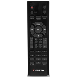 Пульт VARTA V-CDR301US для музыкального центра VARTA