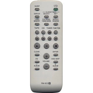 Пульт Sony RM-SC3 (sr5, sr8) music для музыкального центра Sony