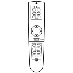 Пульт Panasonic N2QAEA000011 для проектора Panasonic