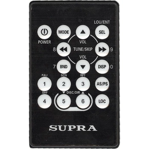 Пульт Supra SFD-1224U для автомагнитолы Supra
