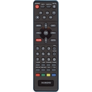 Пульт Huayu DVB-T2 DC802HD для DVB-T2 ресивера