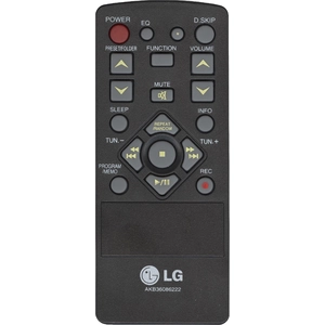 Пульт LG AKB36086222 (MCD66) для музыкального центра LG
