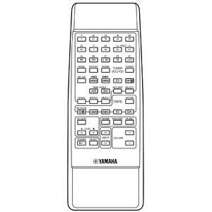 Пульт Yamaha SYS17 V319170 для музыкального центра Yamaha