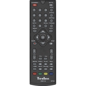 Пульт Tesler ПДУ-5, (ver.5) DF00 для ресивера
