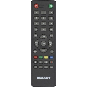 Пульт REXANT RX-505 для DVB-T2 ресивера