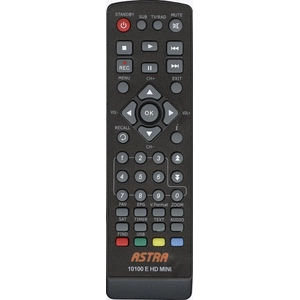 Пульт ASTRA 10100 E MINI JH-046 для DVB-T2 ресивера