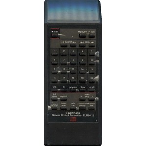 Пульт Technics EUR64712, EUR64713 для музыкального центра Technics