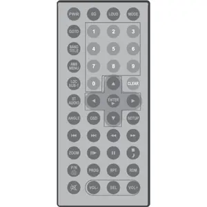 Пульт Mystery MMD-3503S для автомагнитолы Mystery