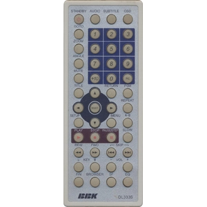 Пульт BBK DL333S портативный DVD+TV оригинальный